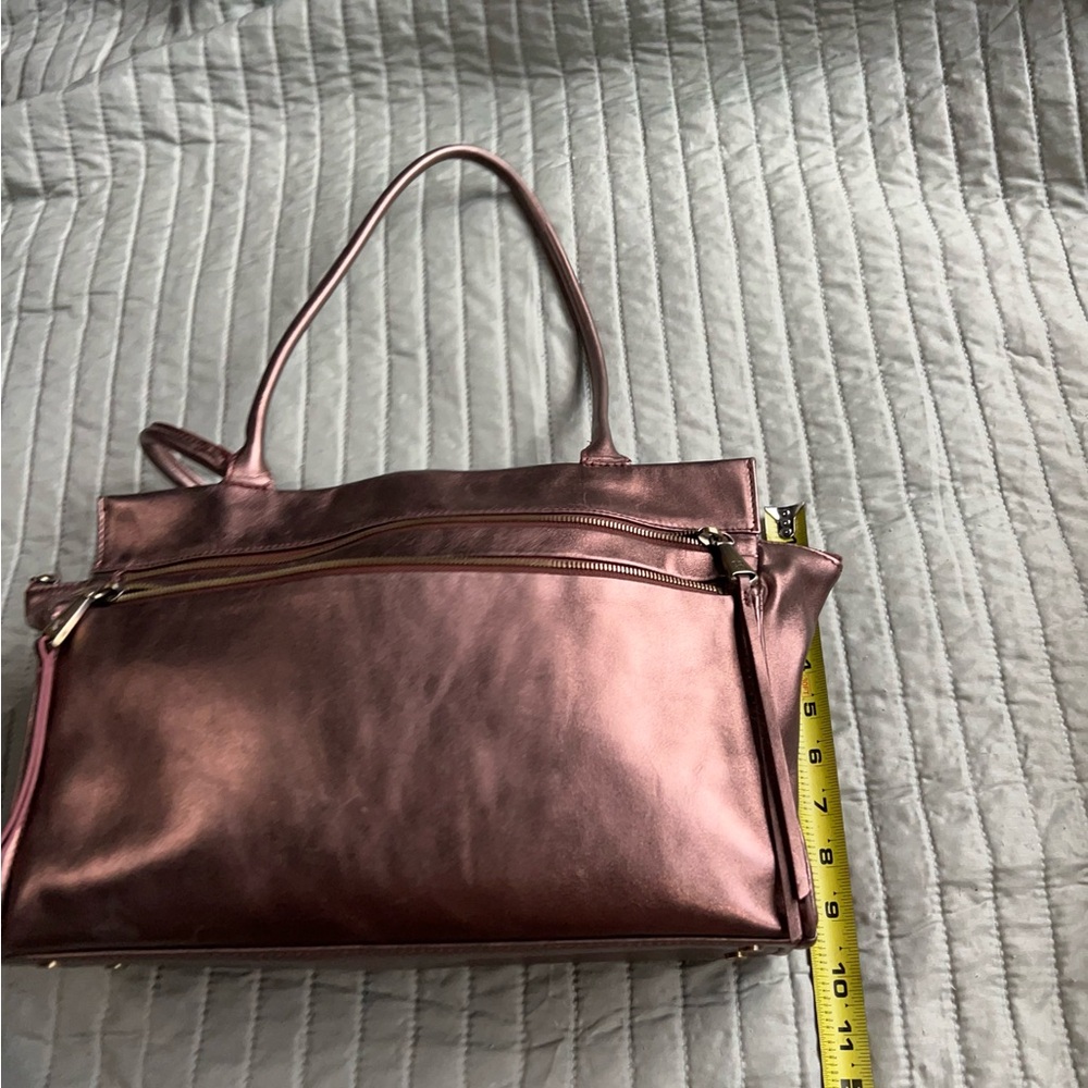 HOBO Metallic Pink Handbag - Picture 2 of 7